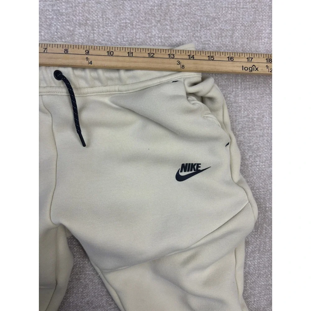 Nike Kids Tech Fleece Joggers XL Cream Bone Sweatpants CU9213-113